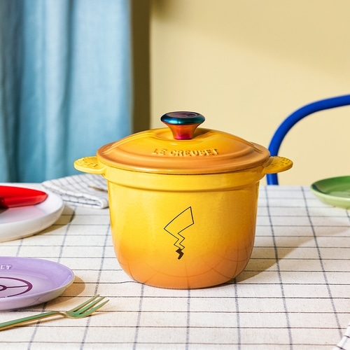 【LE CREUSET】ココット・エブリィ　18　ネクター（イリディセントツマミ）