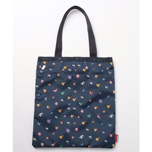 EMERALD TOTE Pokemon and flowers