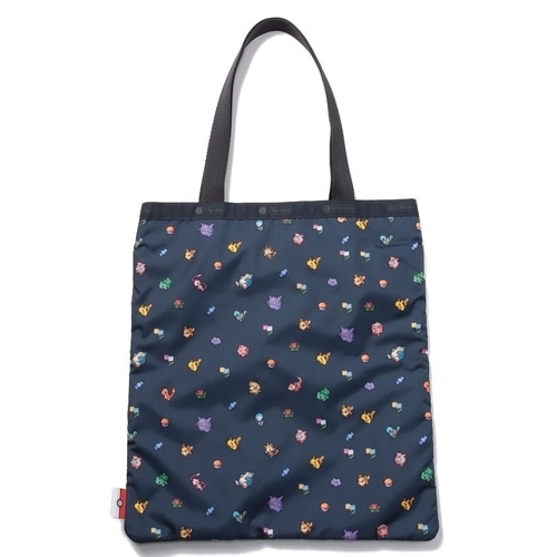 EMERALD TOTE Pokemon and flowers
