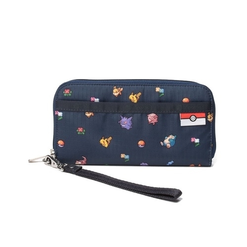 TECH WALLET WRISTLET Pokemon and flowers