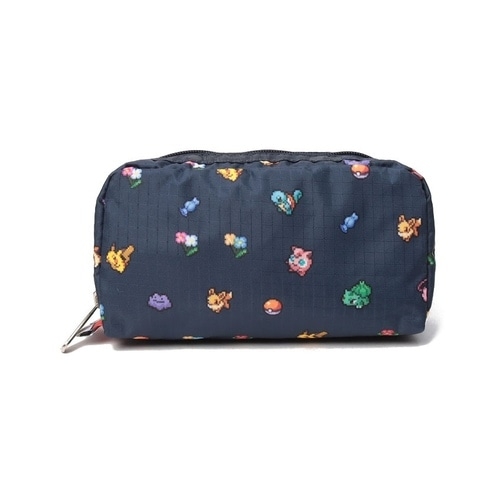 RECTANGULAR COSMETIC Pokemon and flowers