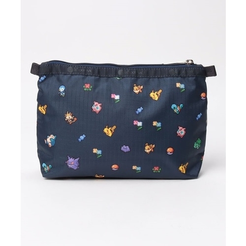 COSMETIC CLUTCH Pokemon and flowers