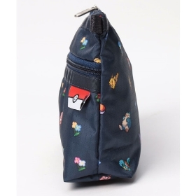 COSMETIC CLUTCH Pokemon and flowers