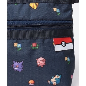 COSMETIC CLUTCH Pokemon and flowers