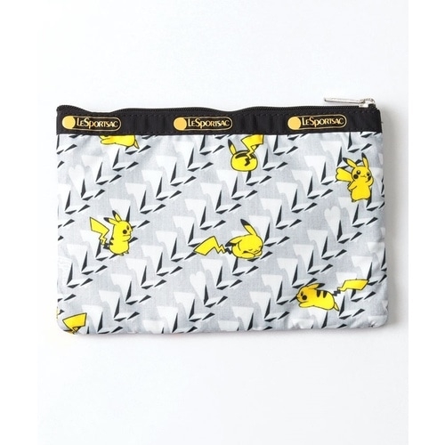 3-ZIP COSMETIC Pikachu Monogram