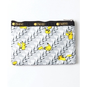 3-ZIP COSMETIC Pikachu Monogram
