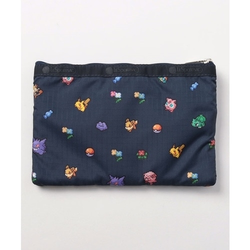 3-ZIP COSMETIC Pokemon and flowers