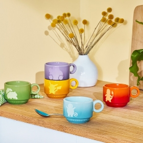 【LE CREUSET】スタッキング・マグ(5個入り)
