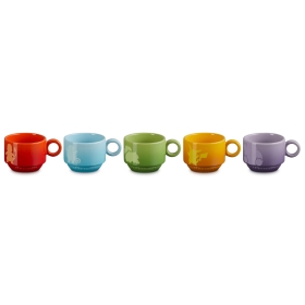 【LE CREUSET】スタッキング・マグ(5個入り)