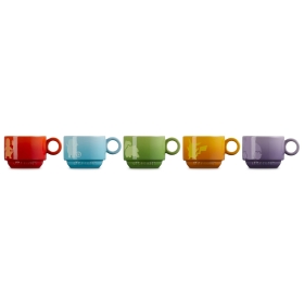 【LE CREUSET】スタッキング・マグ(5個入り)