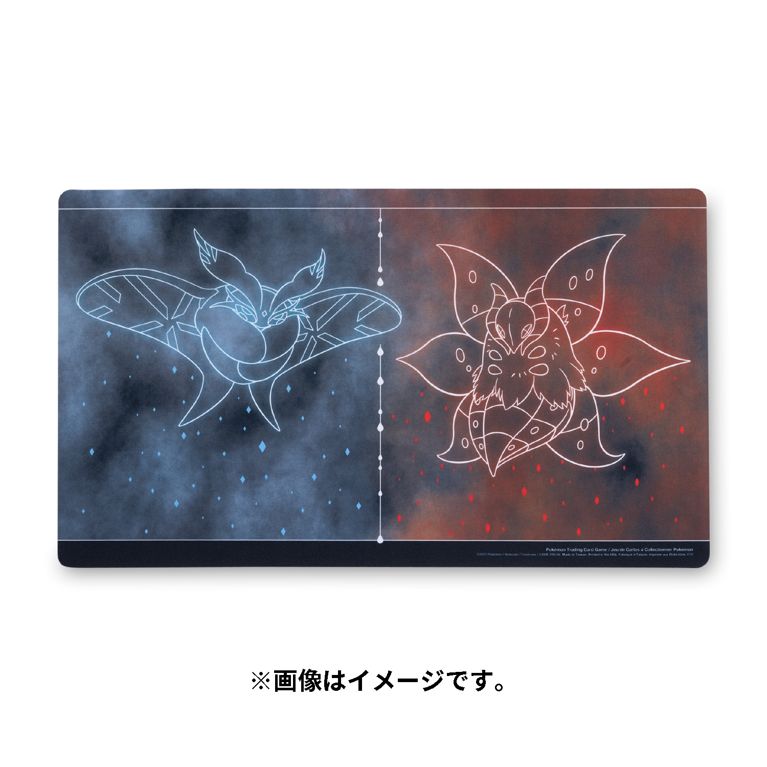 Playmat / Volcarona & Frosmoth Freezer Burn