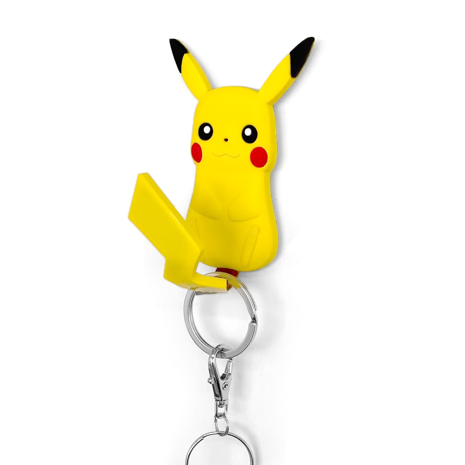 ぺったりフック　ポケモンテール ピカチュウ