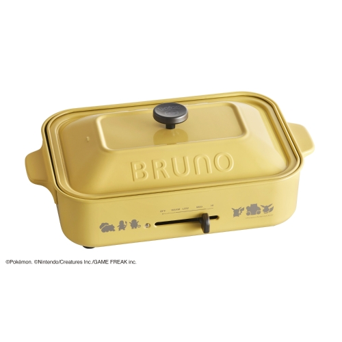 BRUNO　ポケモン　コンパクトホットプレート