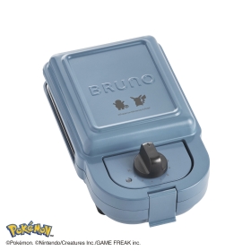 【BRUNO】ポケモン ホットサンドメーカー シングル ブルー