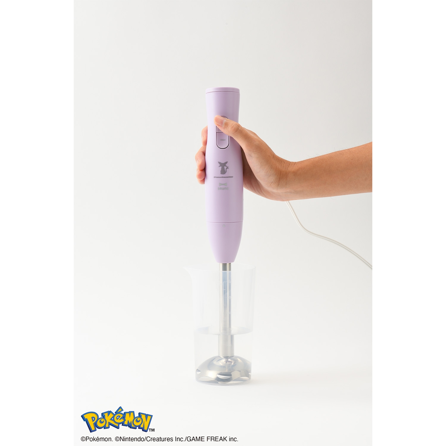 【BRUNO】イーブイフレンズ　マルチスティックブレンダー2　パープル　エーフィ