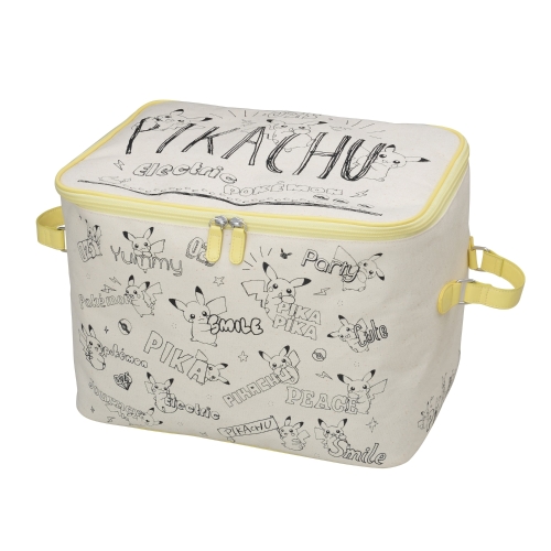 ふた付き収納ケースMサイズ Pikachu living & dining