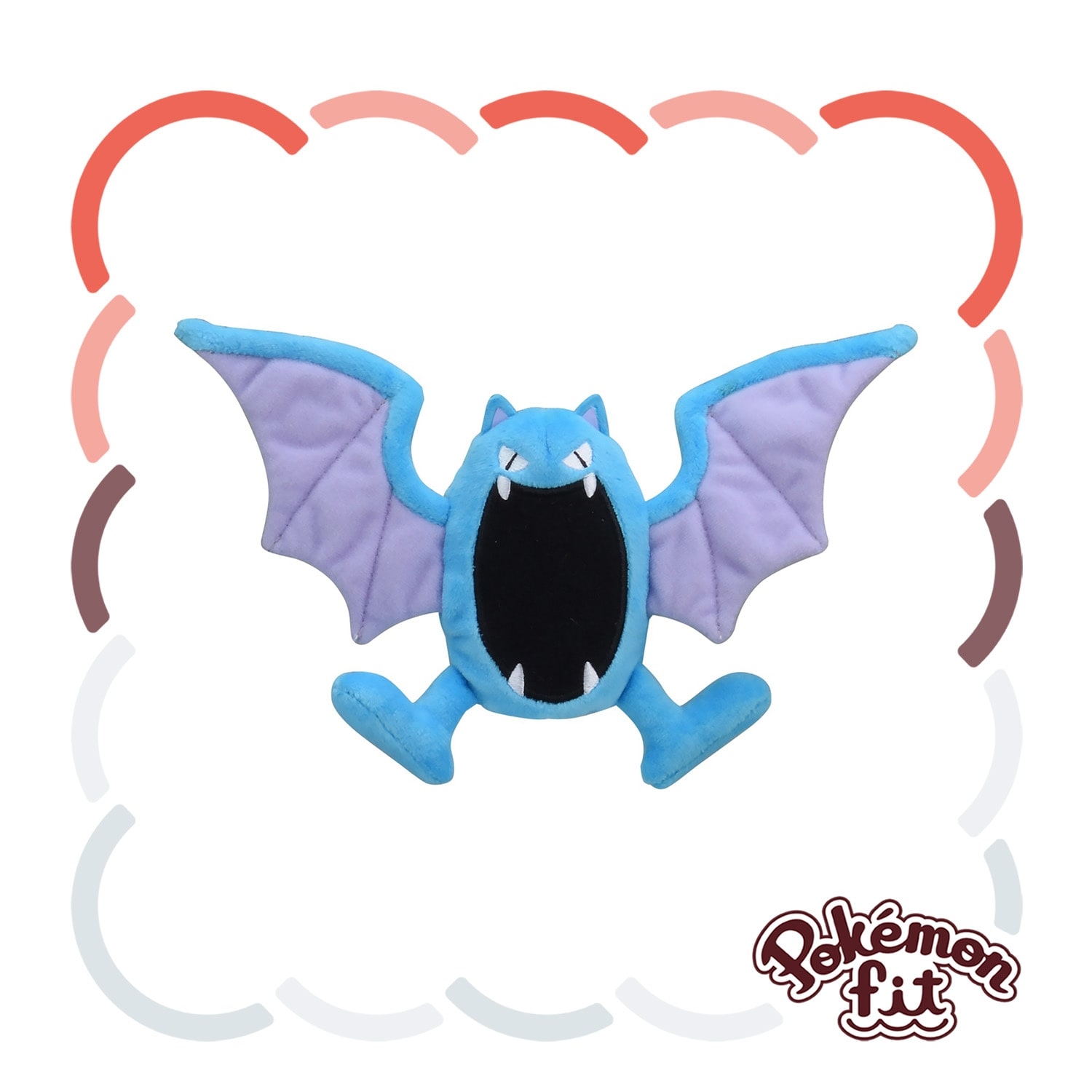 【アウトレット☆送料無料】 42 ぬいぐるみ Pokémon fit ゴルバット ｜【公式】ポケモン その他