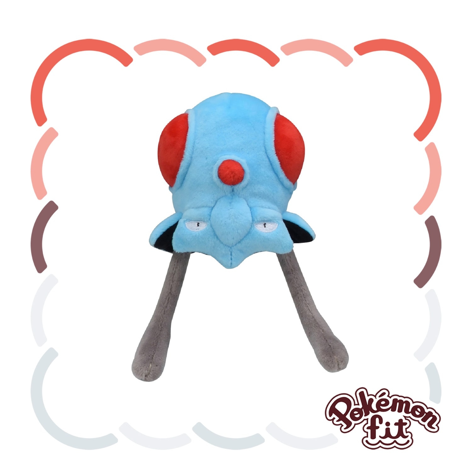 72 ぬいぐるみ Pokémon fit メノクラゲ