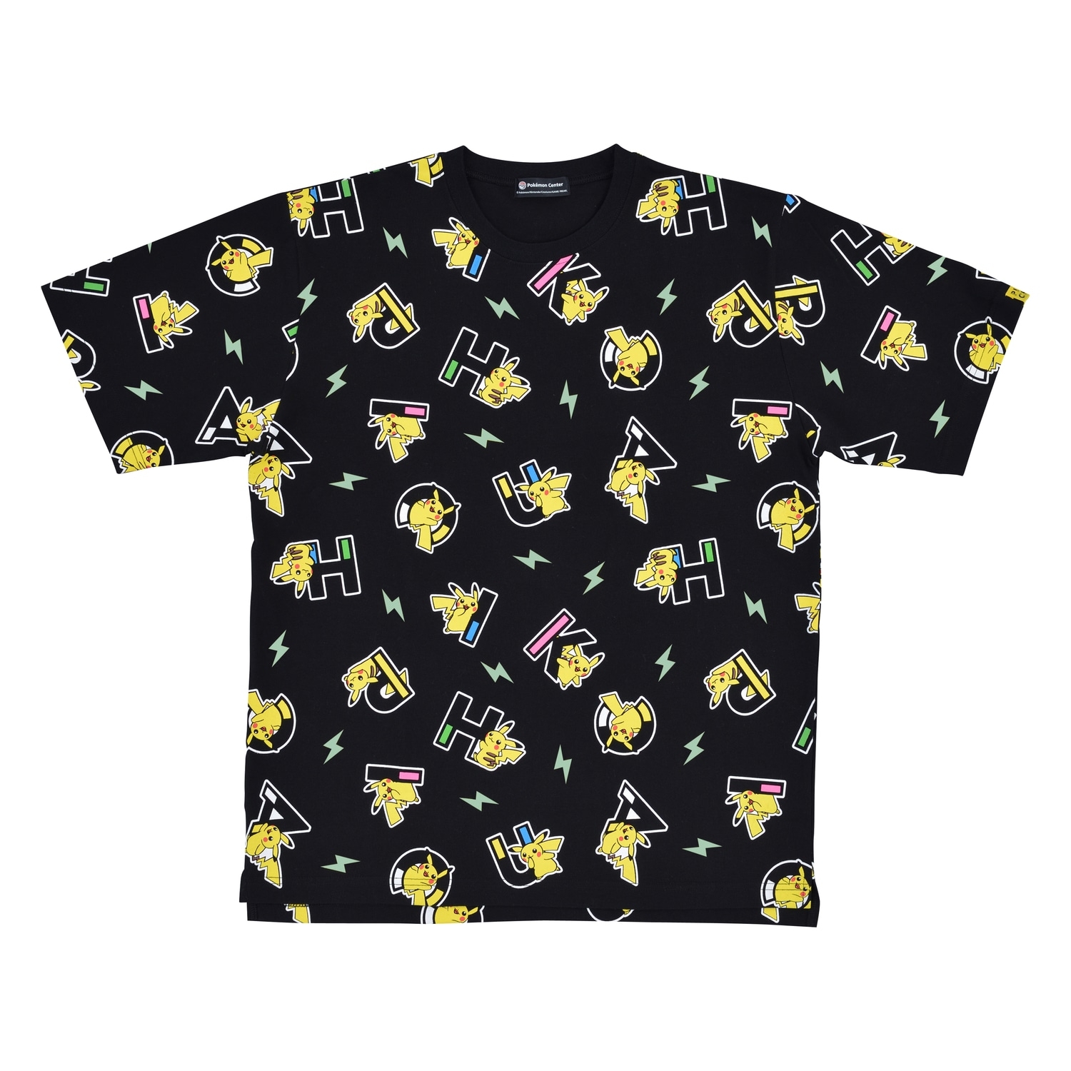 蓄光 ビッグTシャツ PIKAPIKACHU