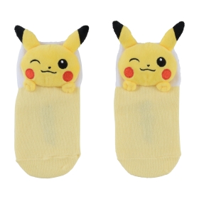 マスコット付きミドルソックス ピカチュウ（13-18cm） ｜【公式