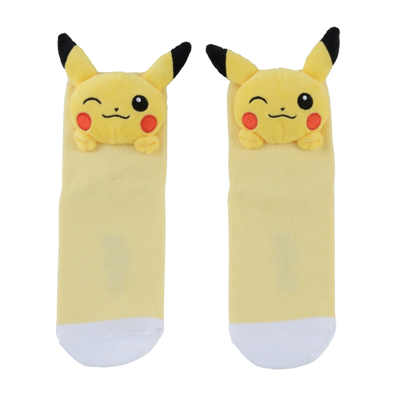 マスコット付きミドルソックス ピカチュウ(23-25cm) |【公式 マスコット付きミドルソックス ピカチュウ(23-25cm) |【公式