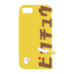 シリコンジャケット for iPhone SE／8／7／6s／6 カタカナピカチュウ