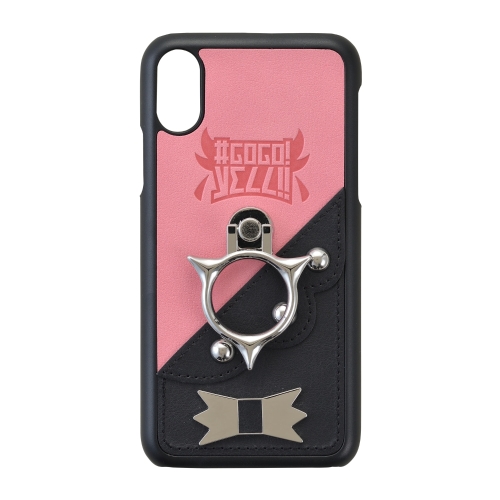 リング付きスマホカバー for iPhone X/Xs #GOGO!YELL!!