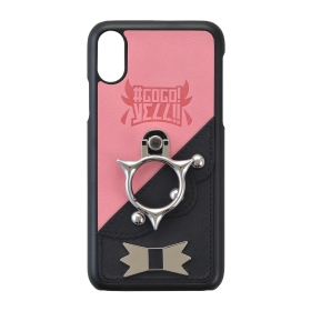 リング付きスマホカバー for iPhone X/Xs #GOGO!YELL!!