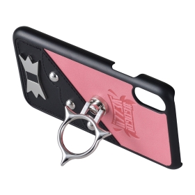 リング付きスマホカバー for iPhone X/Xs #GOGO!YELL!!