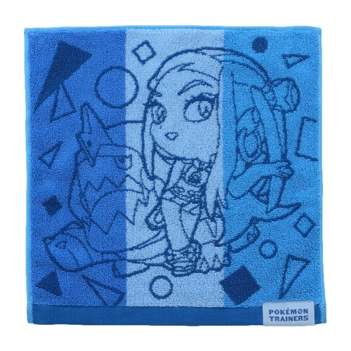 ゲストタオル Pok&eacute;mon Trainers ルリナ&カジリガメ