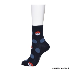 選べる】ミドルソックス モンスターボールドットBL (25-27cm) ｜【公式