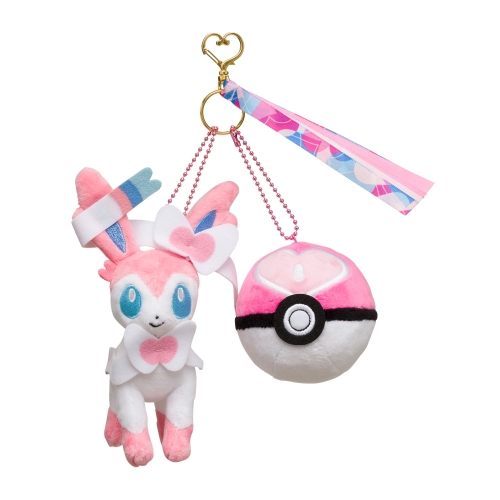 ポケモン　ニンフィア　ラブラブボール　ペアマスコット　BALL FREAK ペアマスコット BALL FREAK ニンフィア×ラブラブボール ｜【公式