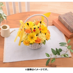 【受注生産】ピカチュウのフラワーアレンジメント All Season Sサイズ