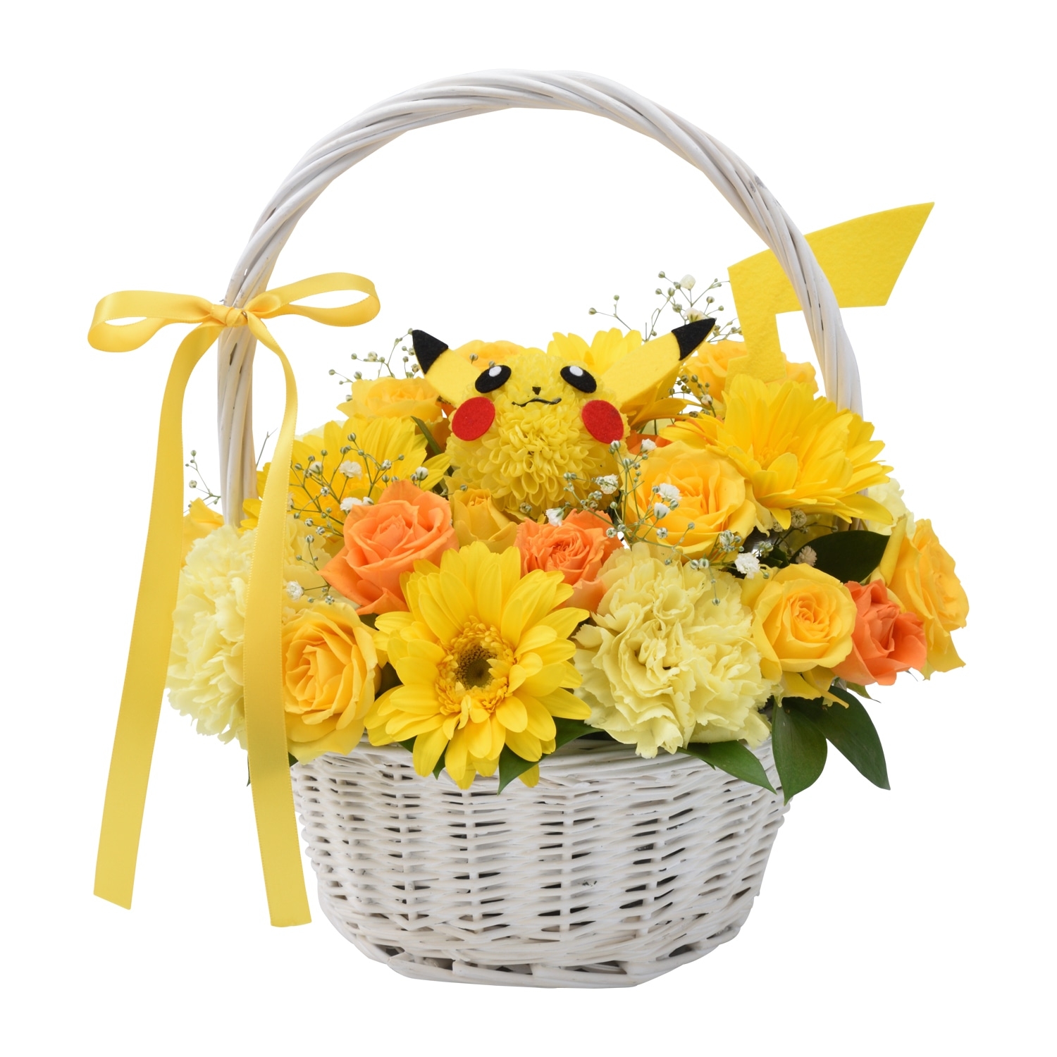 【受注生産】ピカチュウのフラワーアレンジメント All Season Mサイズ