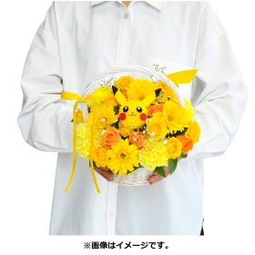 【受注生産】ピカチュウのフラワーアレンジメント All Season Mサイズ