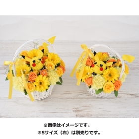 【受注生産】ピカチュウのフラワーアレンジメント All Season Mサイズ