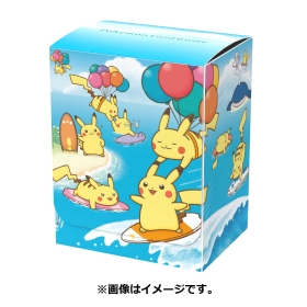 ポケモンカードゲーム デッキケース なみのりピカチュウ&そらをとぶピカチュウ