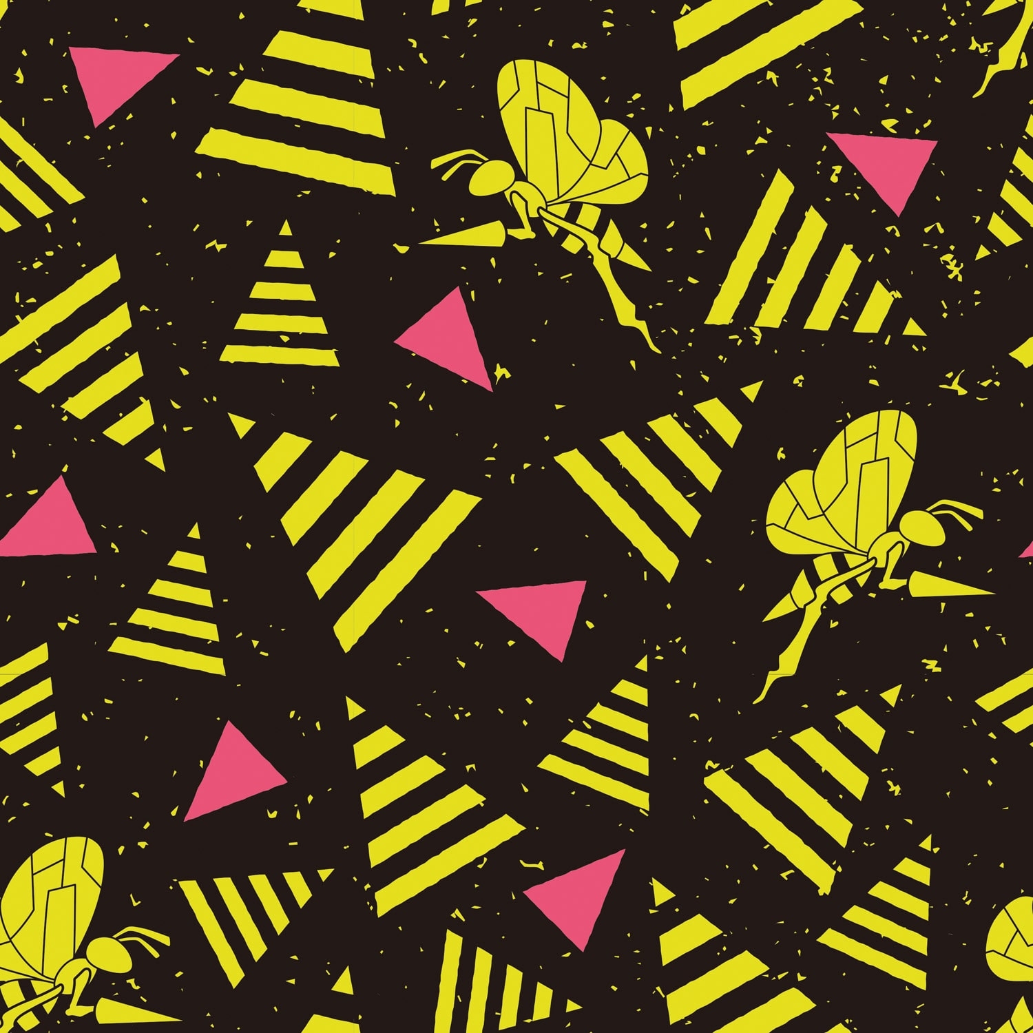 SARASA Pokémon Shirts ポケモンのスピアーの柄