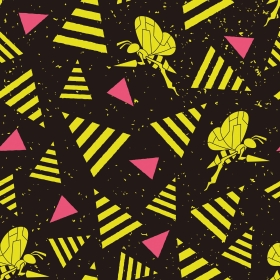 SARASA Pokémon Shirts ポケモンのスピアーの柄