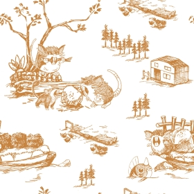 SARASA Pok&eacute;mon Shirts ポケモンのラッタの柄