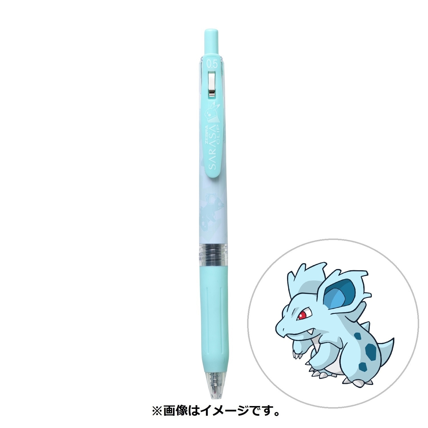 SARASA Pok&eacute;mon Shirts ポケモンのニドリーナの柄