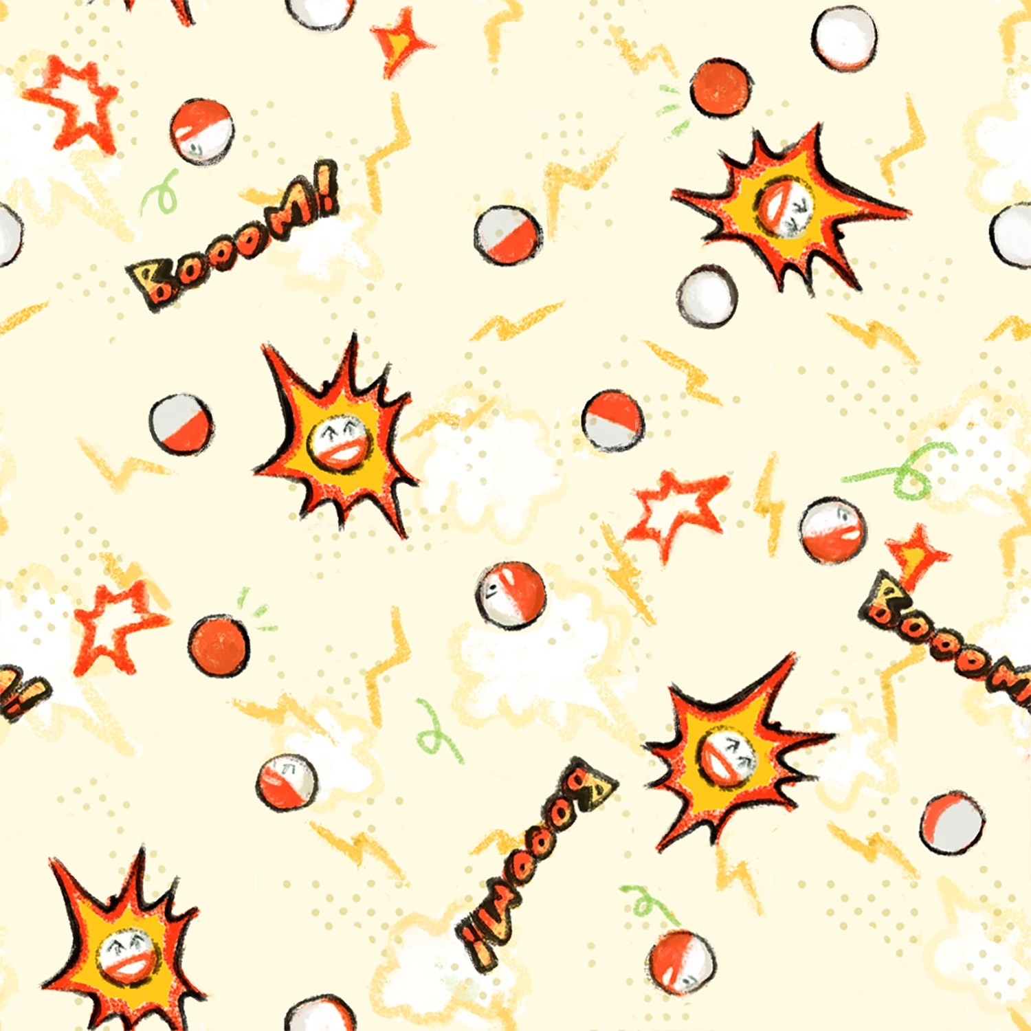 SARASA Pok&eacute;mon Shirts ポケモンのマルマインの柄