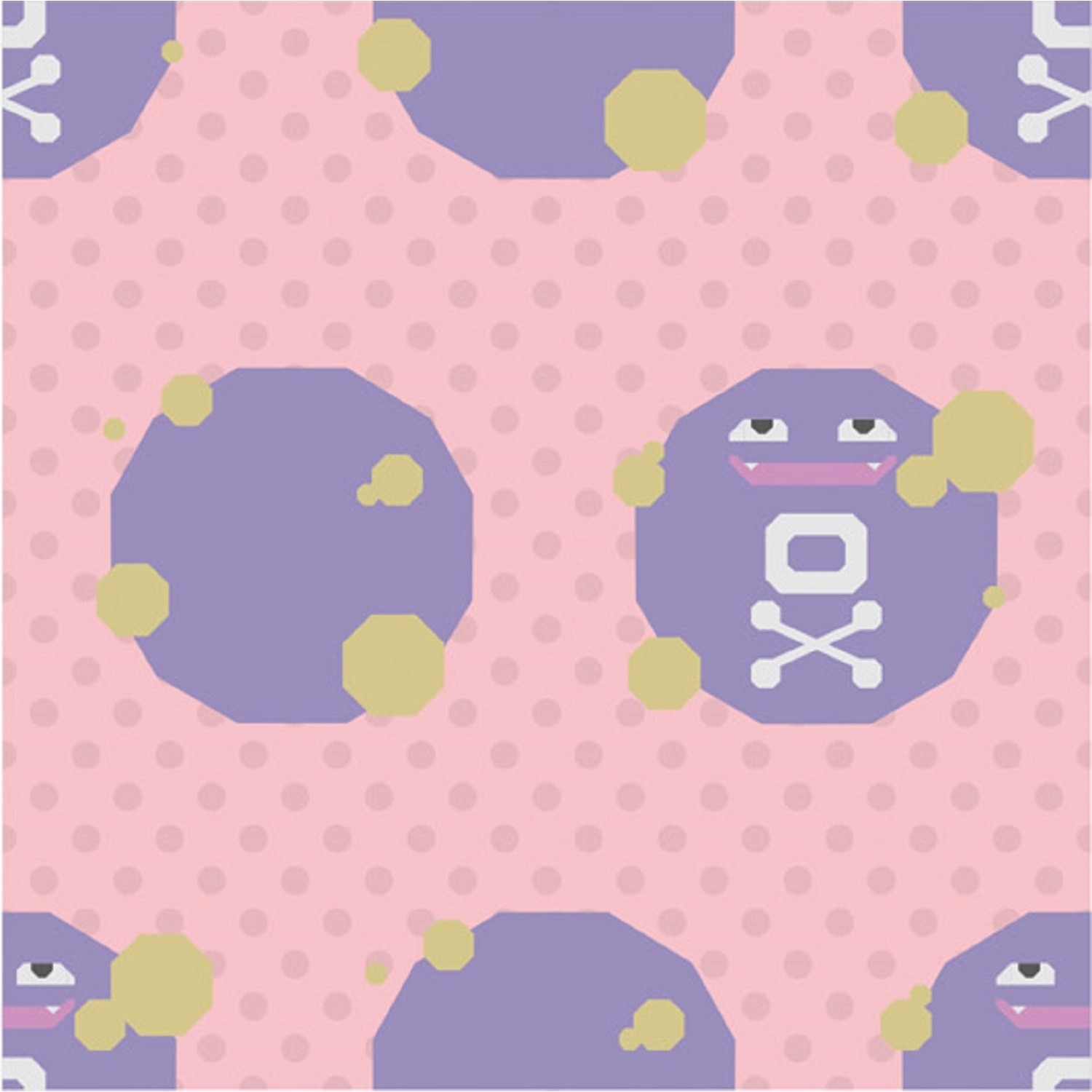 SARASA Pokémon Shirts ポケモンのドガースの柄