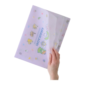 A4クリアファイル5P AMAIKAORI