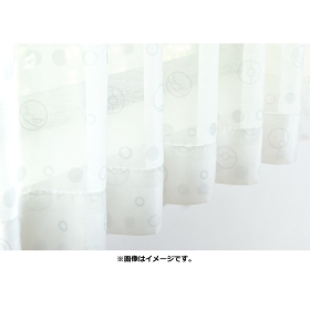 スミノエ レースカーテン モンスターボール 100×133cm 2枚入り