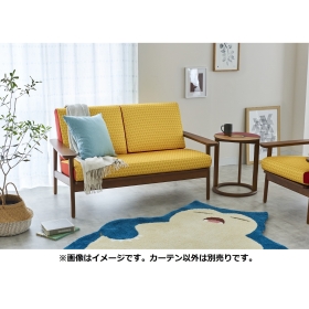 スミノエ レースカーテン モンスターボール 100×176cm 2枚入り
