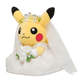 ぬいぐるみ ピカチュウ メスのすがた Pokémon Garden Wedding