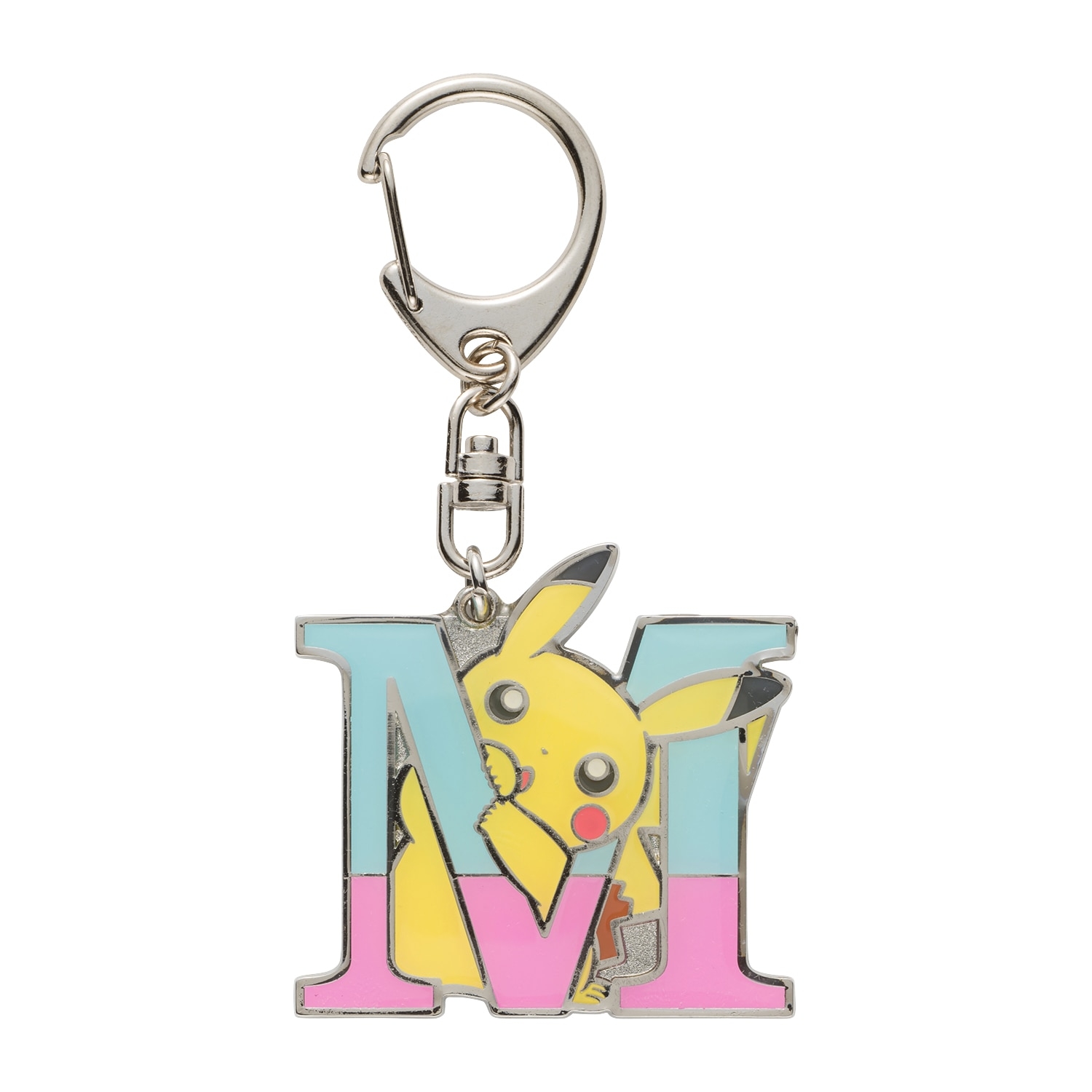 アルファベットキーホルダー ピカチュウ M ｜【公式】ポケモンセンター