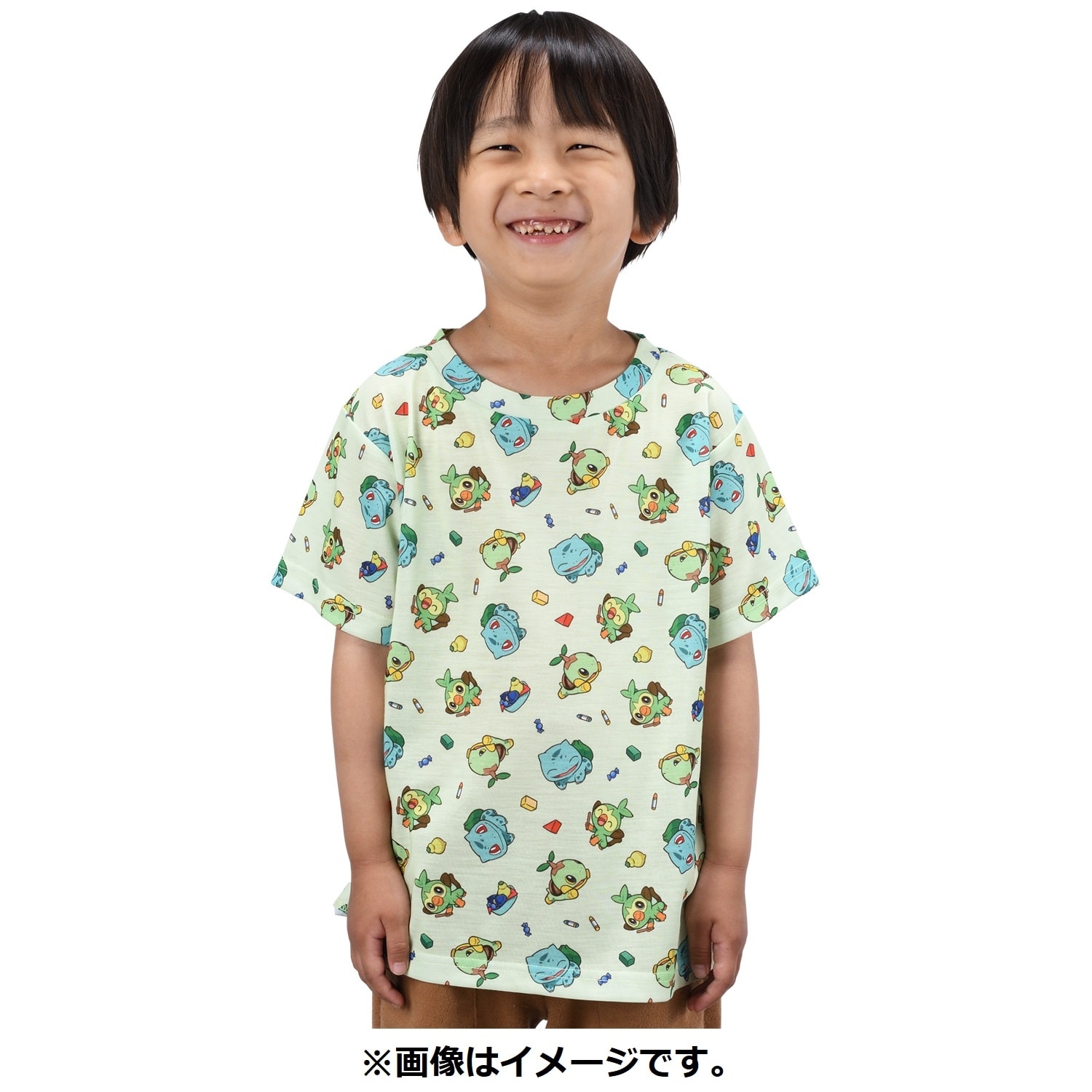 Tシャツ プレイルーム フシギダネ&ナエトル&サルノリ 100／120