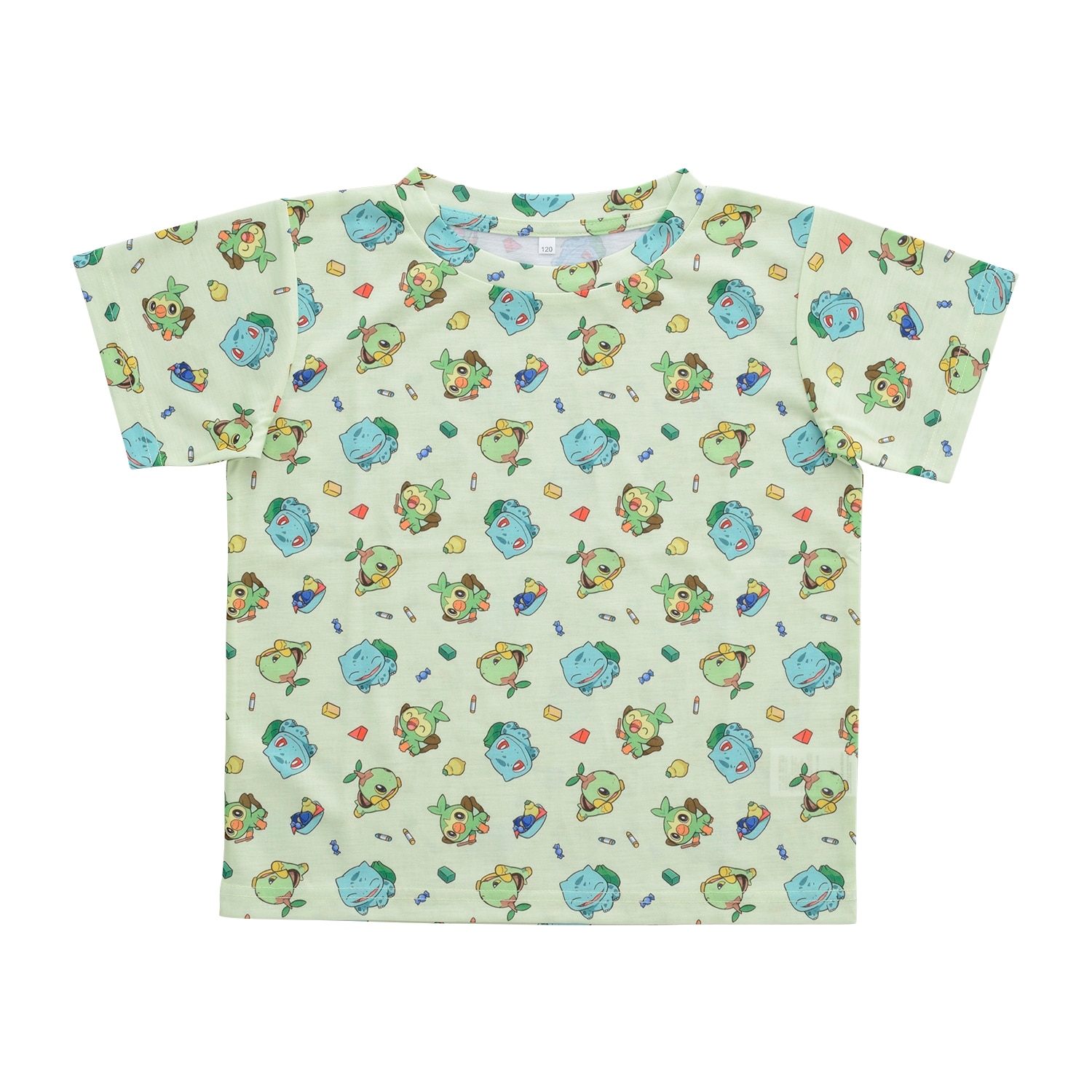 Tシャツ プレイルーム フシギダネ&ナエトル&サルノリ 100／120